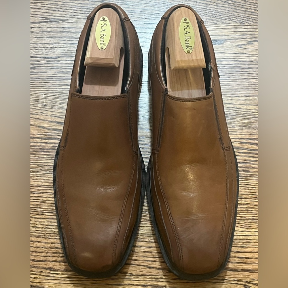 Kenneth Cole New York Brown Leather Loafers